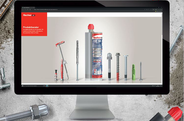 fischer Produktberater Interface Desktop