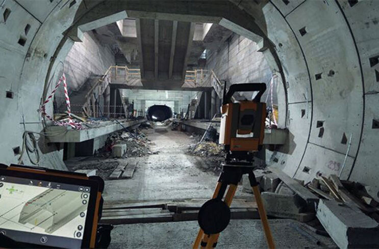 BIM vor Ort Projekt Tunnelkonstruktion