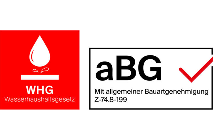 Wasserhaushaltsgesetz und allgemeine Bauartgenehmigung Siegel