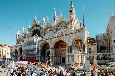 fischer per la Basilica di San Marco a Venezia.