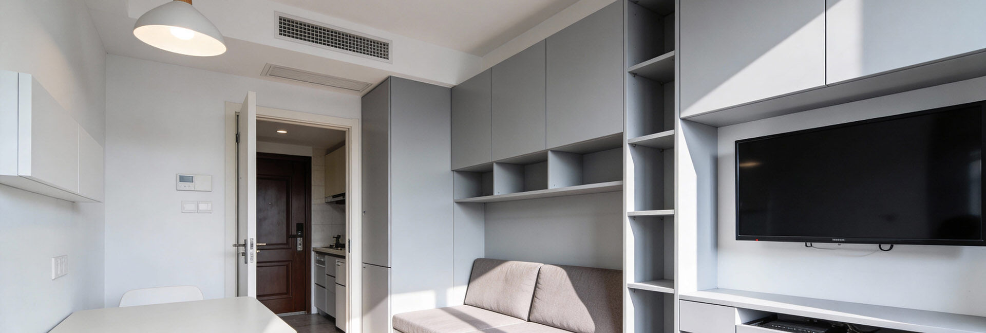 Make use of height and save space