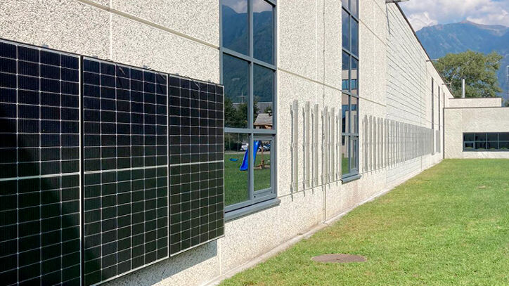 Sistemi per facciate fotovoltaiche