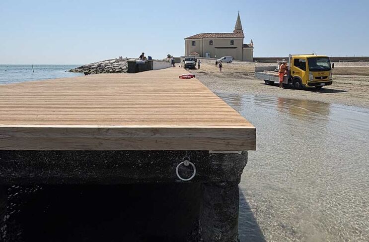 Pontile Madonna dell'Angelo Caorle Ve