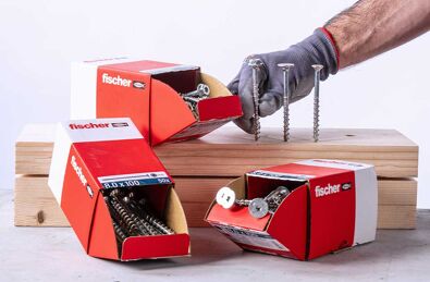 Le viti legno fischer per applicazioni rapide e flessibili.