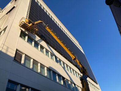 Facciata fotovoltaica