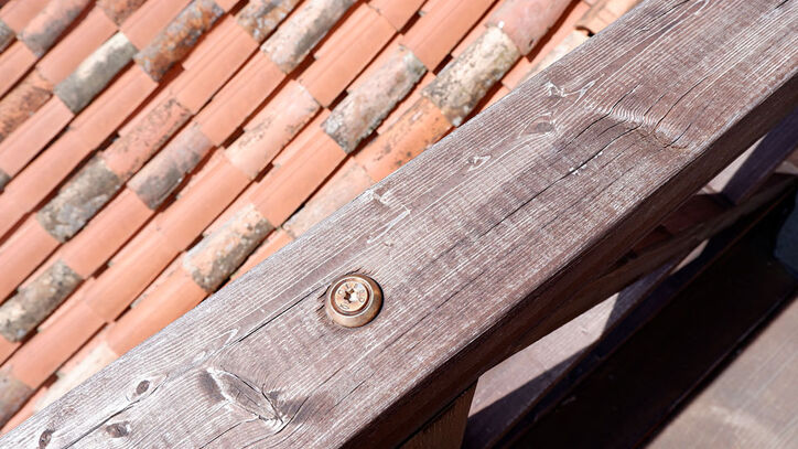 Tetto in legno a Venezia