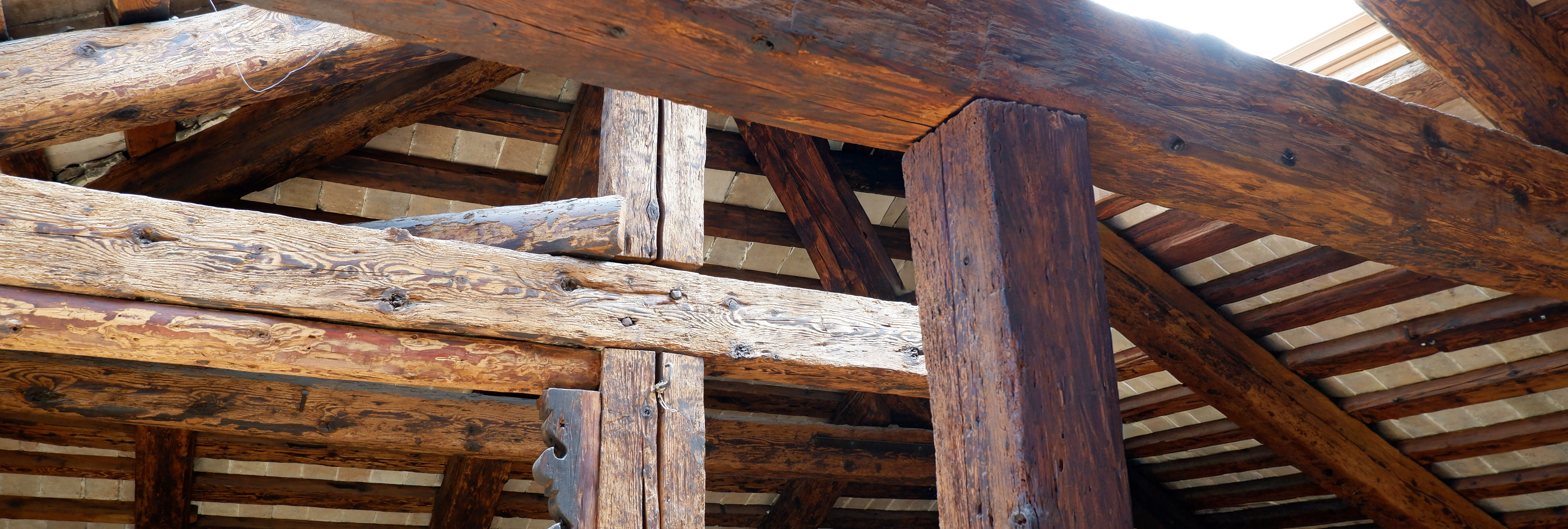 Tetto in legno a Venezia