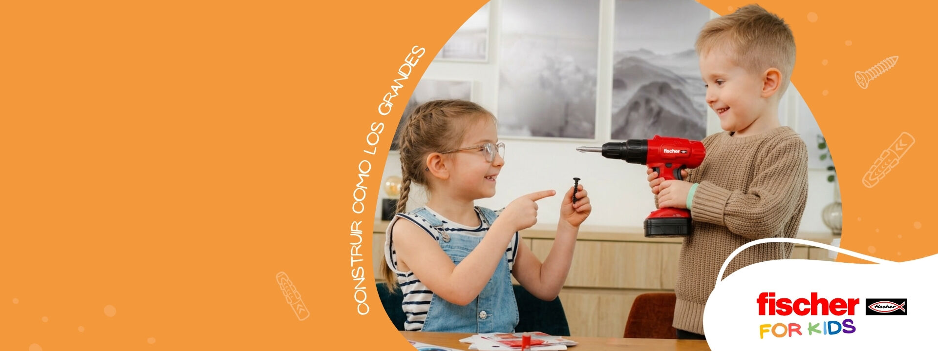 fischer for kids - Construye como los mayores