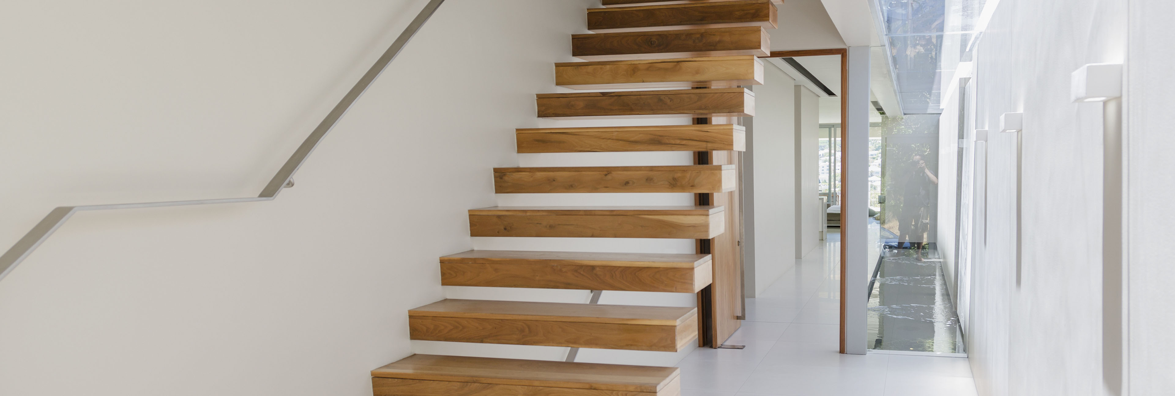 Schwebende Treppe selbst bauen