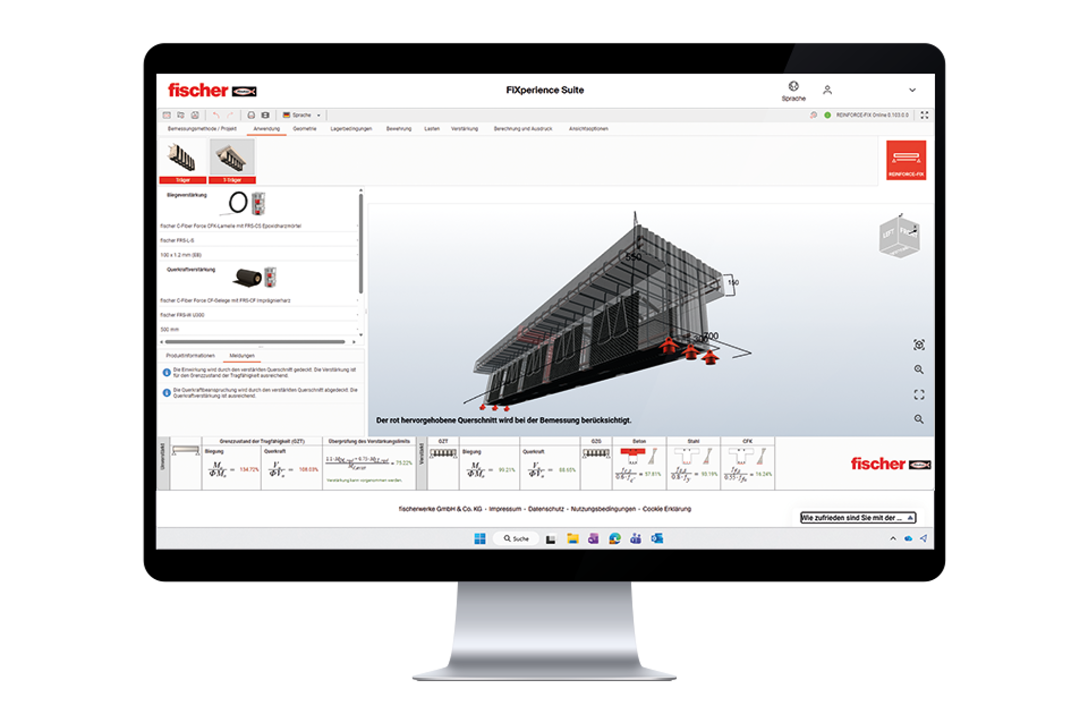 Fixperience Software Bemessungs-Software FiXperience | fischer