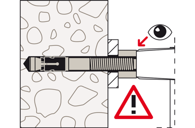 FAZ II Hutmutter Markisenbefestigung