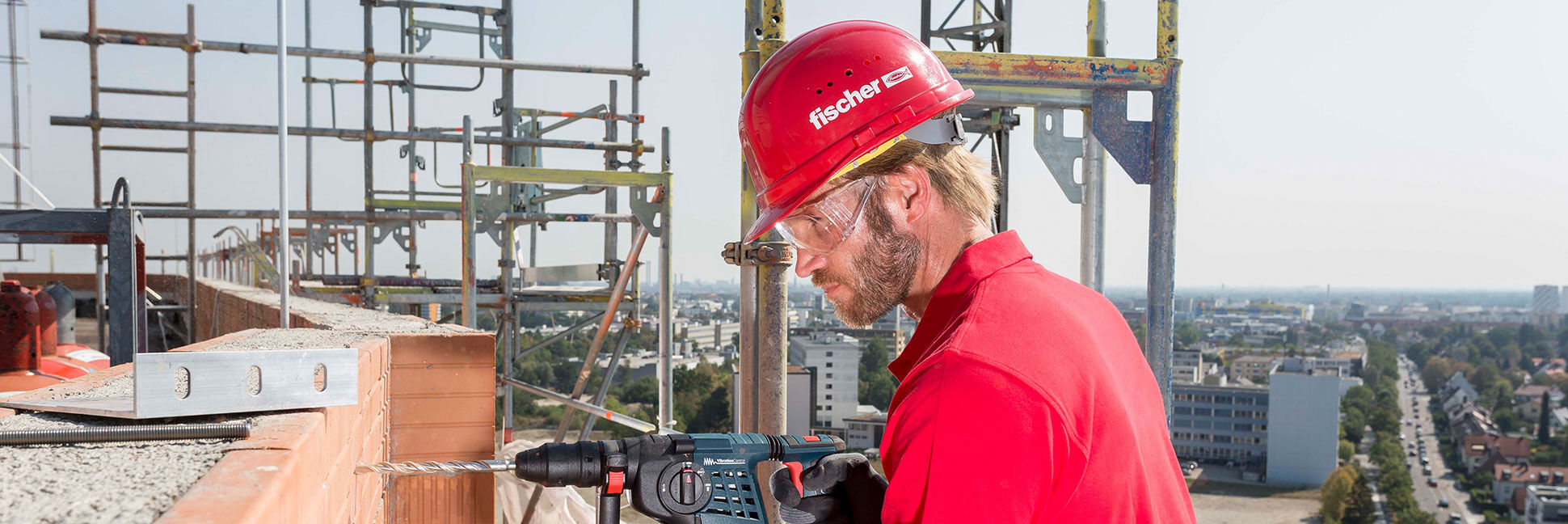 fischer heavy-duty anchors give power plant a new face