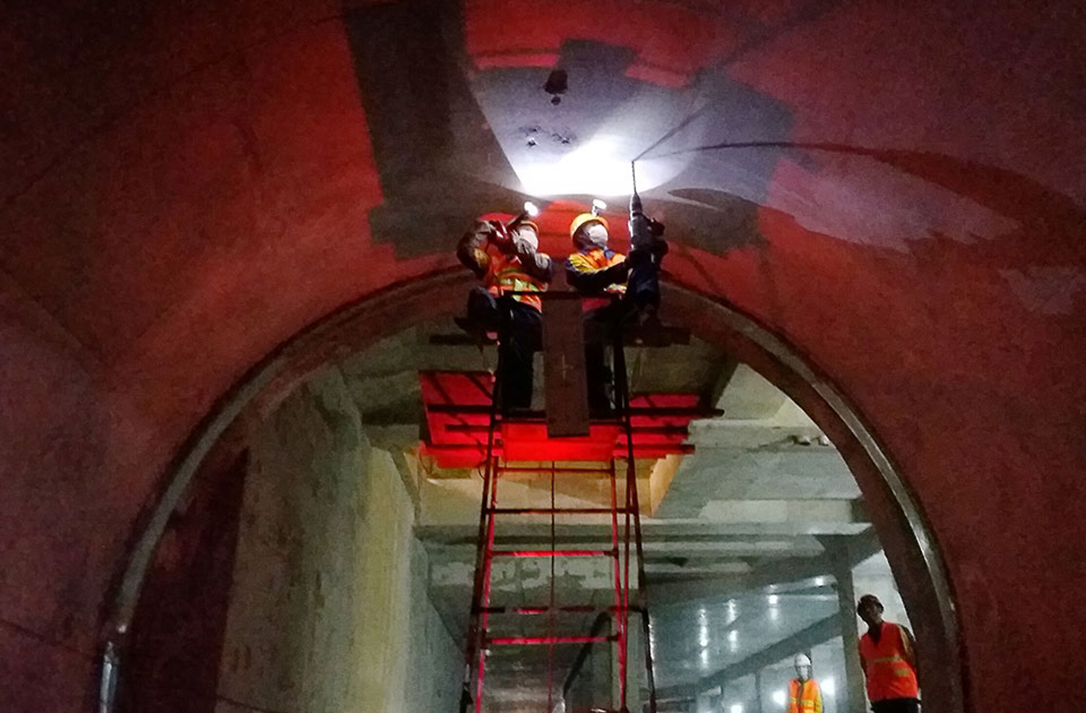 fischer heavyduty fastenings in the Guiyang Metro Line 1 fischer