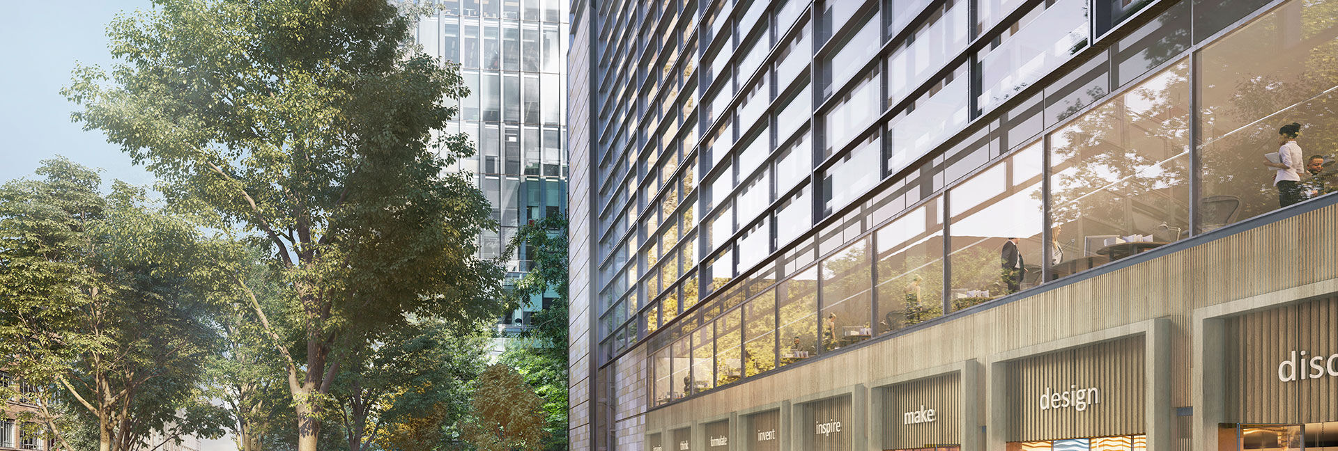 Eye-catching London business premises