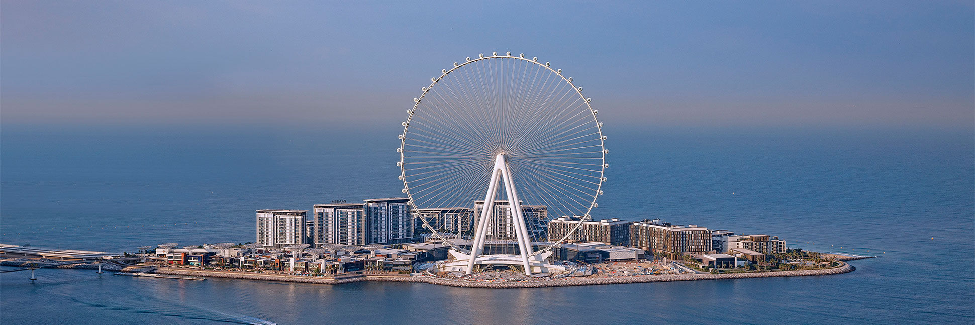 fischer fastens the world's largest and tallest observation wheel in Dubai
