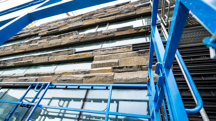 Landsbankinn Progetto di facciate ventilate