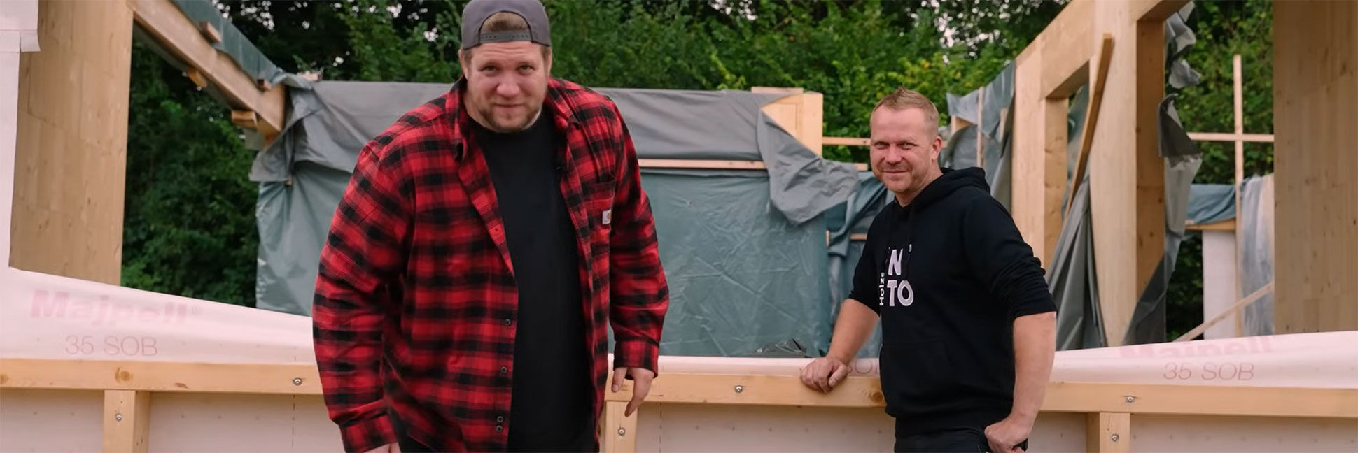 Bauen mit Holz-Klemmbausteinen