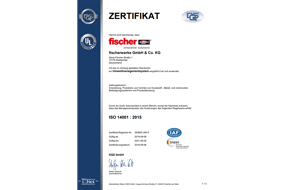 ISO 14001 - Waldachtal Group - 2015 