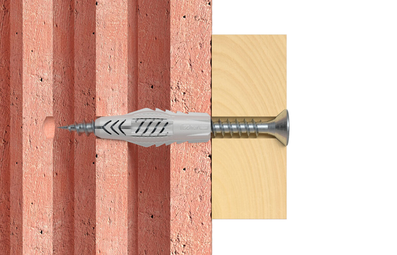 Dübel für Hochziegel und Lochstein MaterialRatgeber fischer