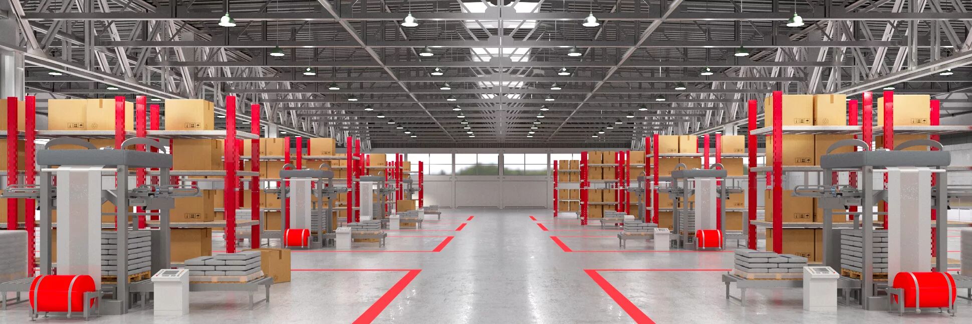 Almacenes, Centros de Datos e Instalaciones de Producción