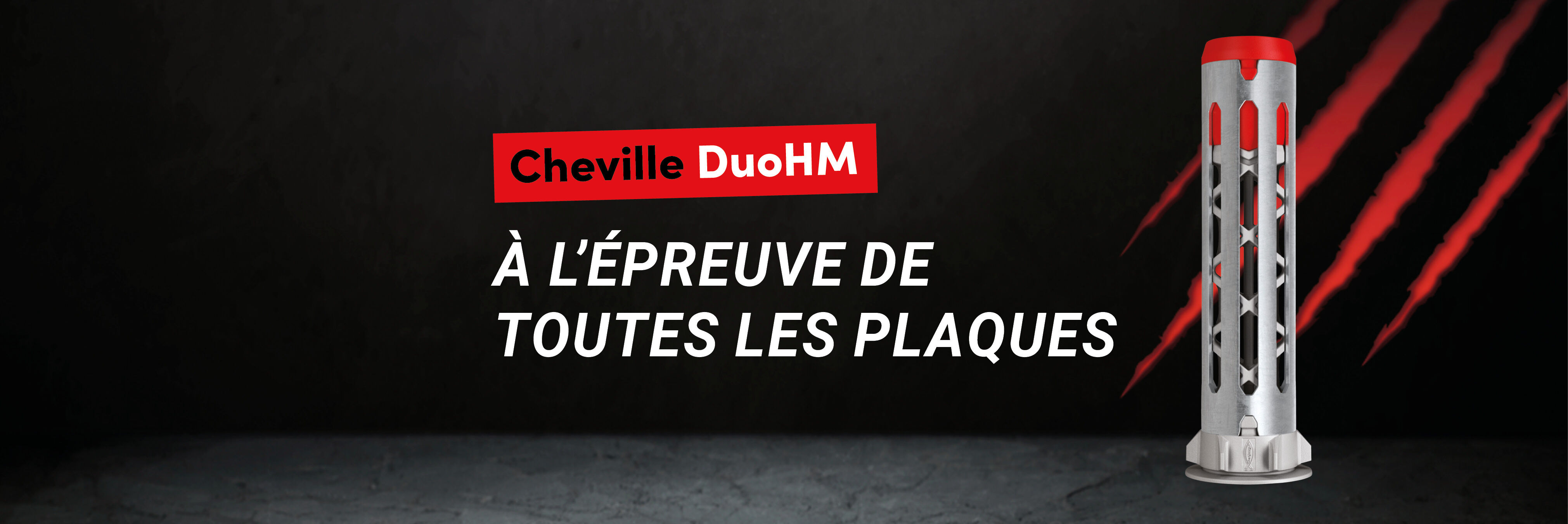 Cheville pour corps creux DuoHM. 