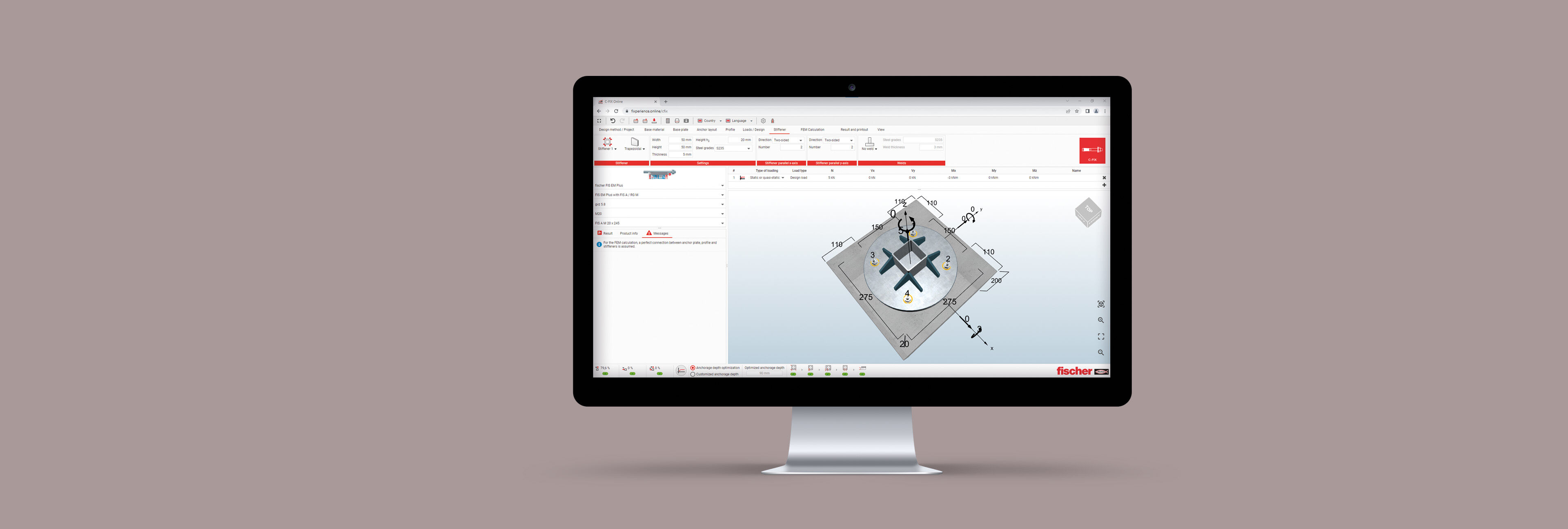 fischer C-FIX Online FEM modul