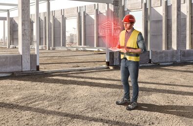 Person using BIM software