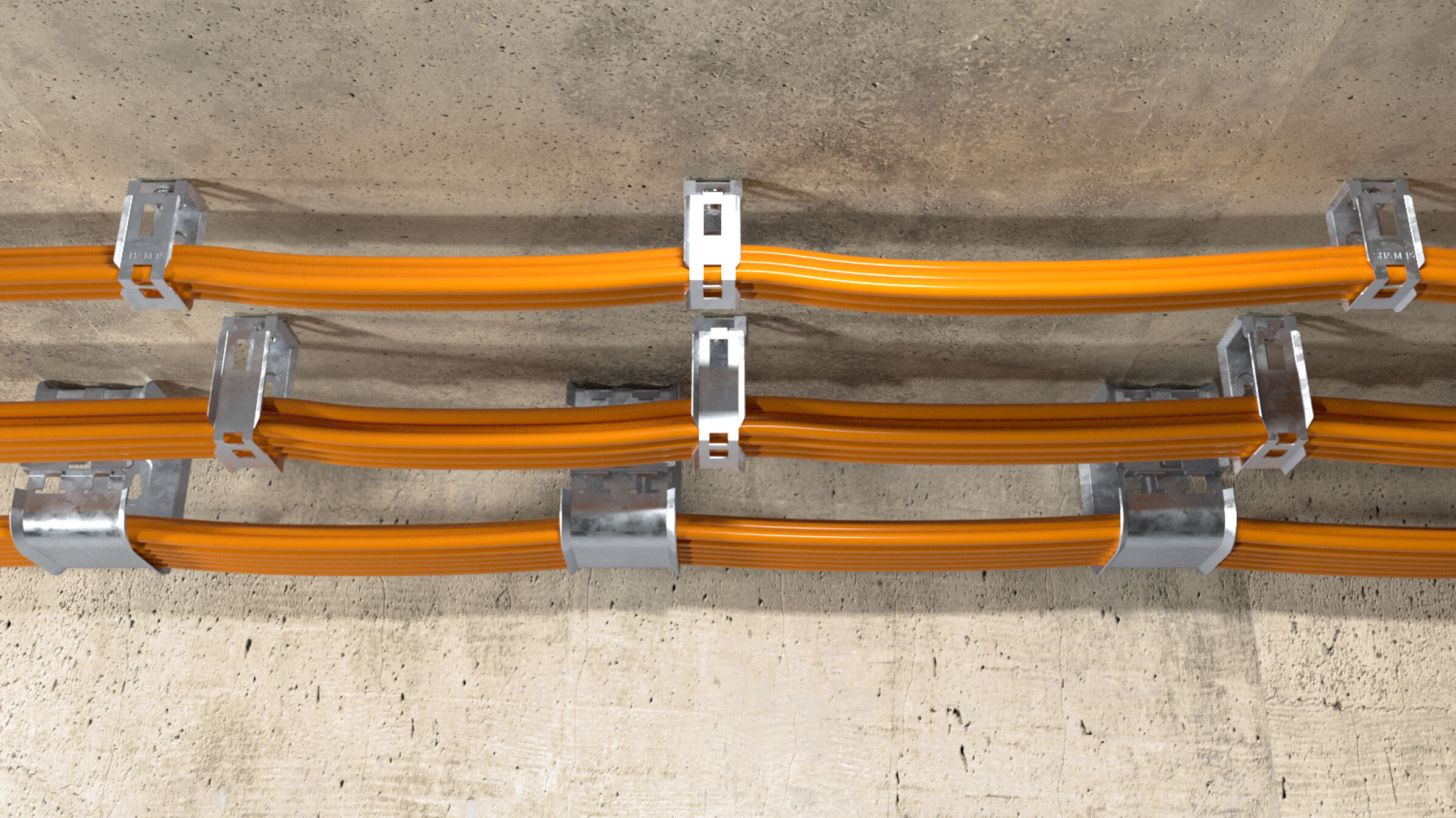 Multi cable support metal SHA M - fischer fixings