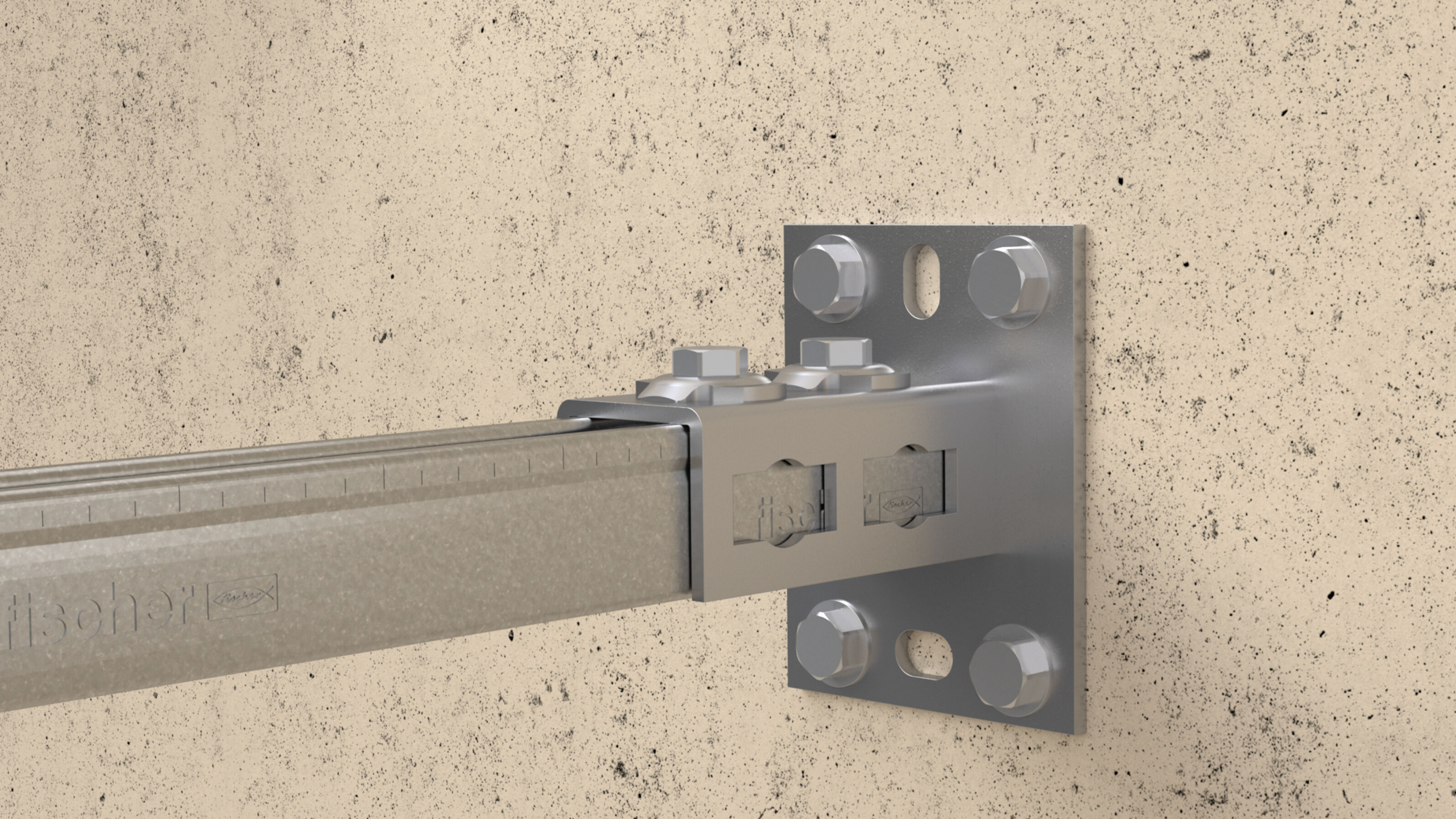 Push-through connector PFCN
