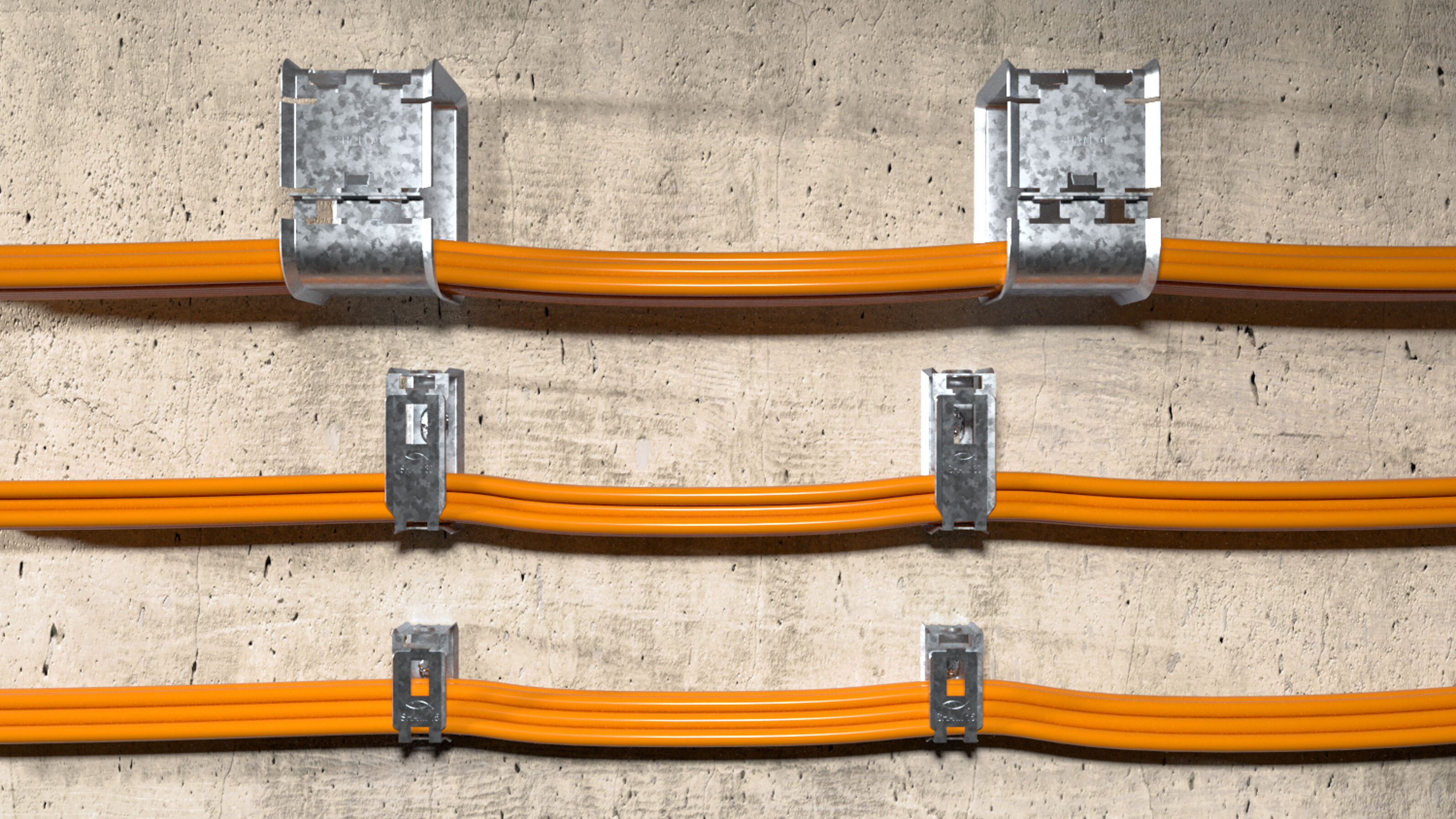 Multi cable support metal SHA M