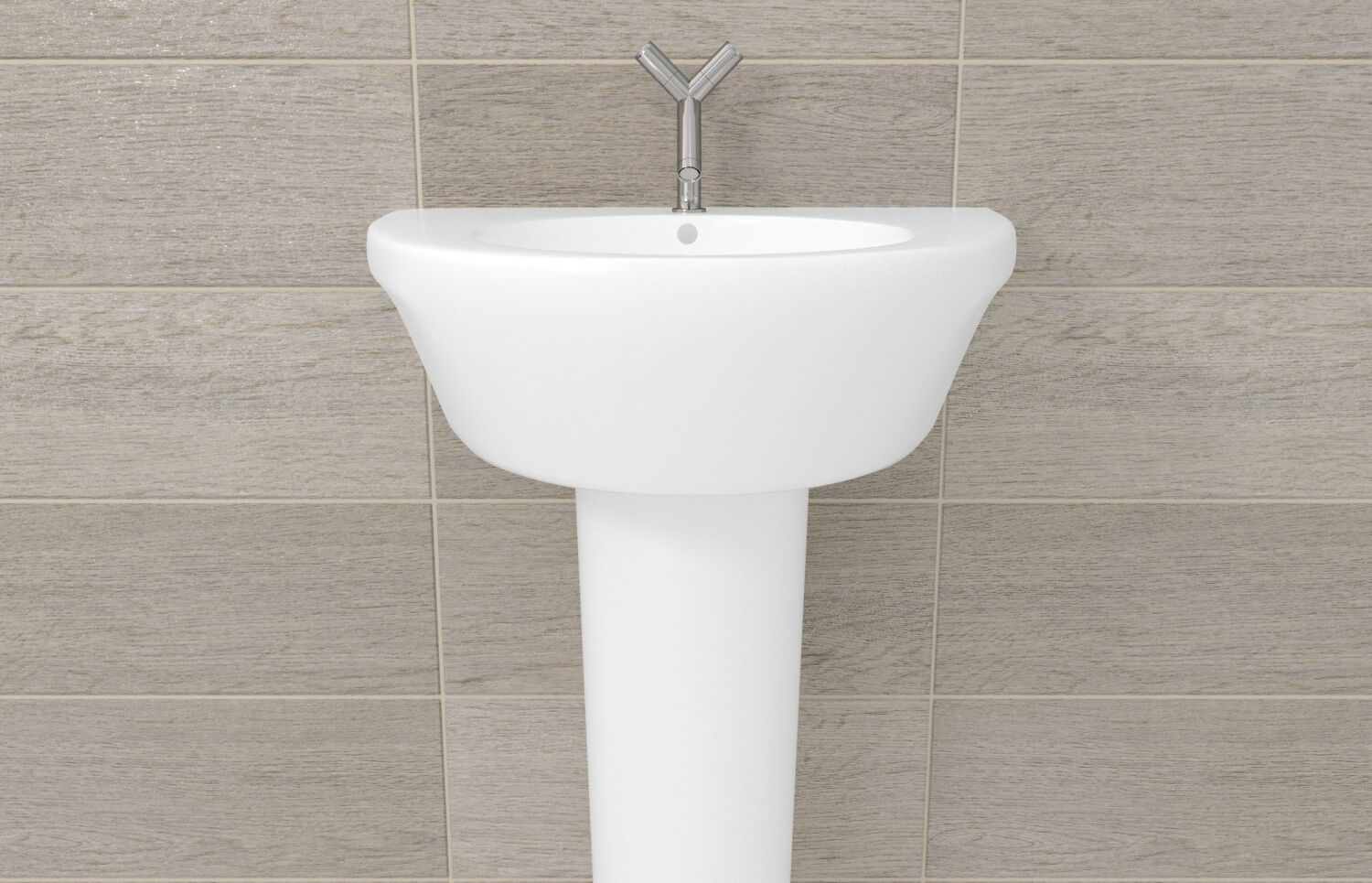 FISCHER PEDESTAL WASH BASIN FIXING WBP1 CISTERN WALL HIGH QUALITY SINK SANITARY