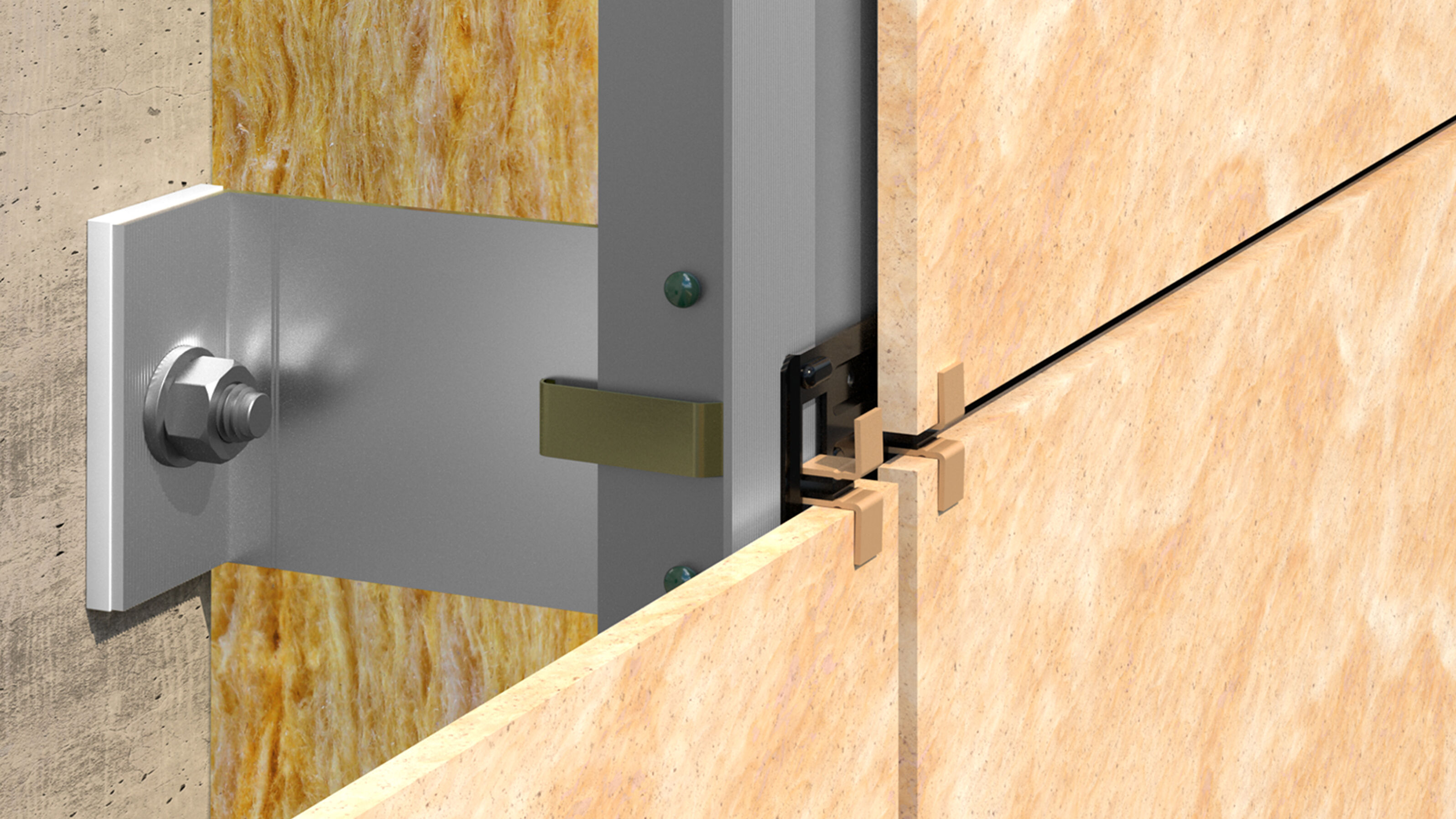Mesh Cladding Clamp Façade clamp ATK 100 KL