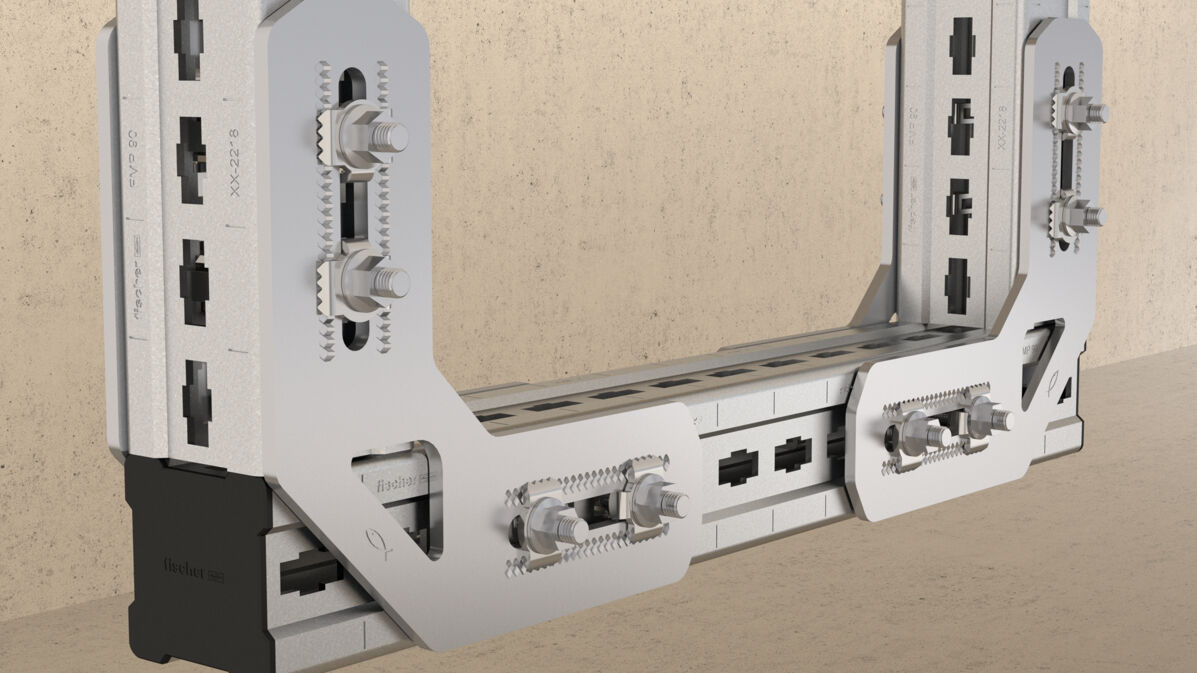 Fmb Fitting Flat fitting FMFF 90° - fischer fixings
