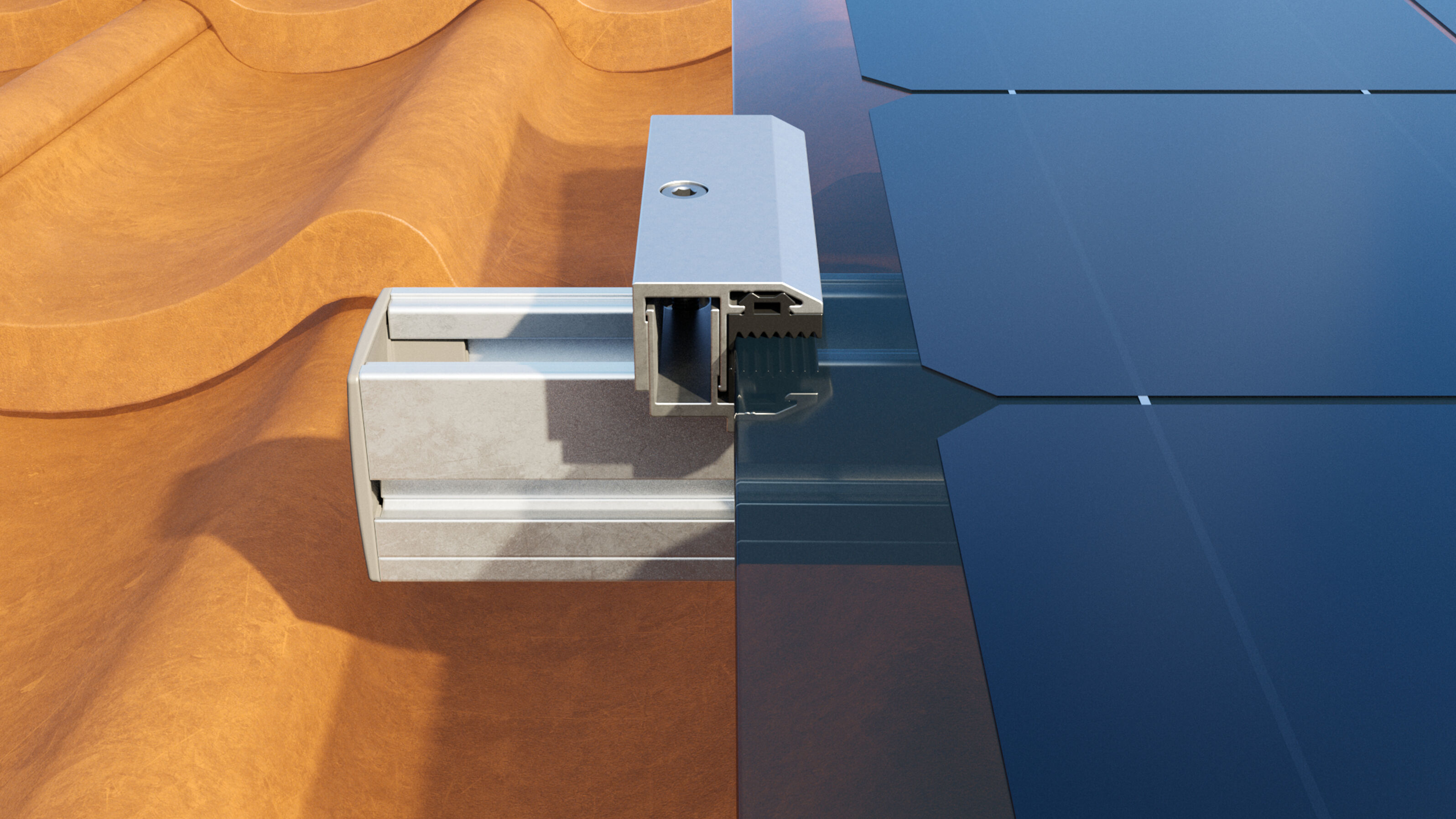 Clamp MG for glass PV panels - fischer international