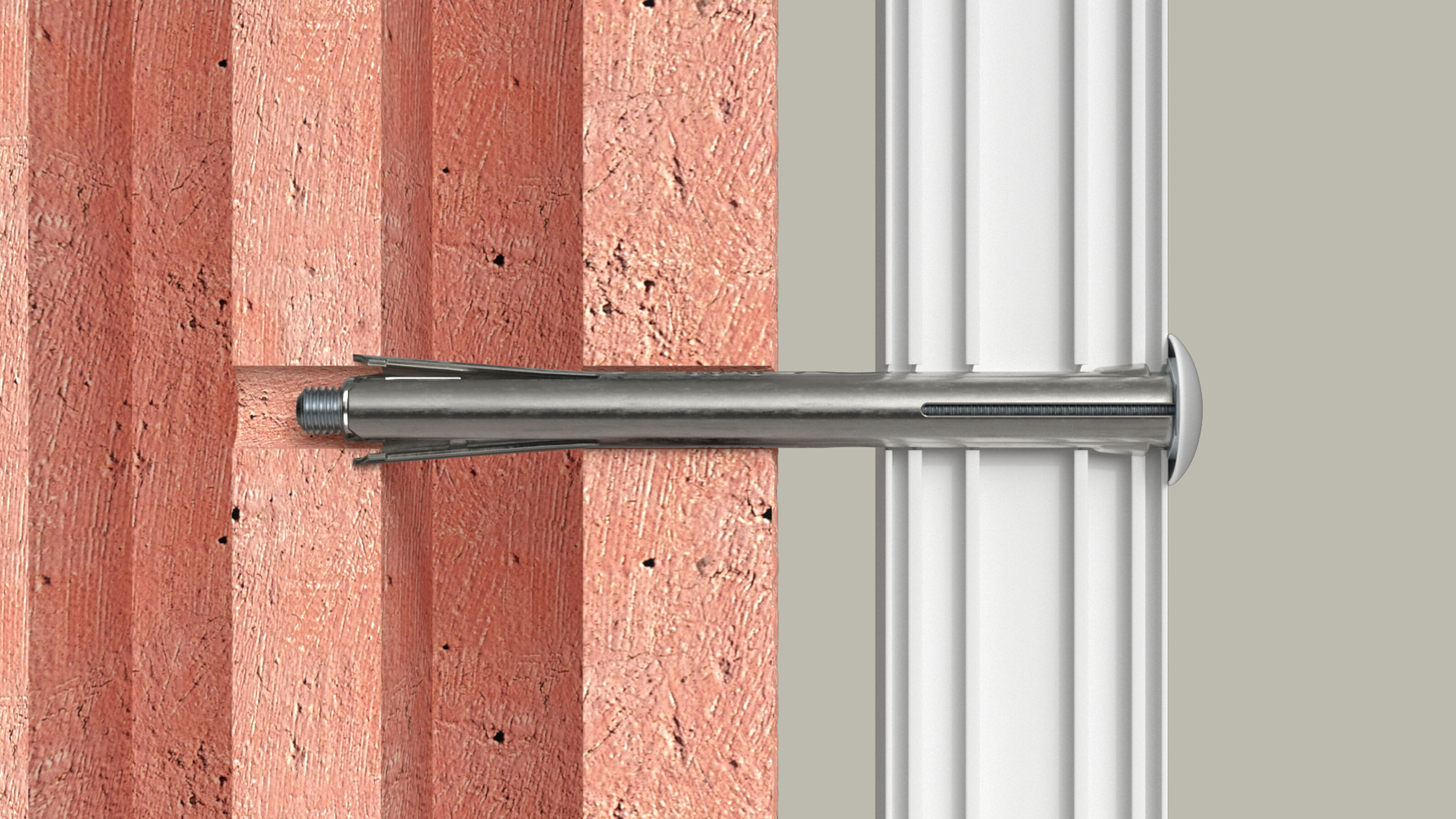 Metal frame fixing F-M