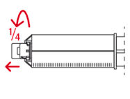 Installation in solid building materials