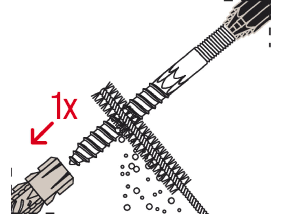 fischer TherMax – příprava kotevního systému