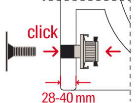 Kit Fissaggio Lavabo Sospeso - Viti M10x120 Mm Con Fischer E Boccole, Per Pareti In Muratura - Foto 5