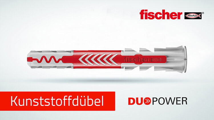 Kunststoffdübel Fischer DuoPower 