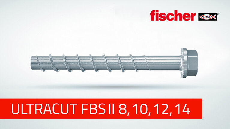 fischer UltraCut 45/35/15 II FBS 100 head 10 x countersunk SK