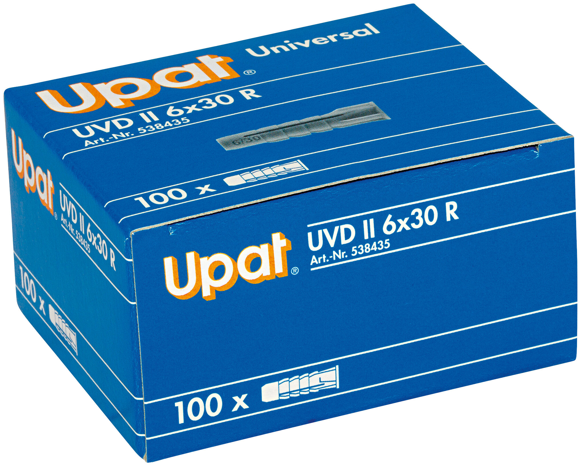 Packaging: "UVD II 6x30 R"