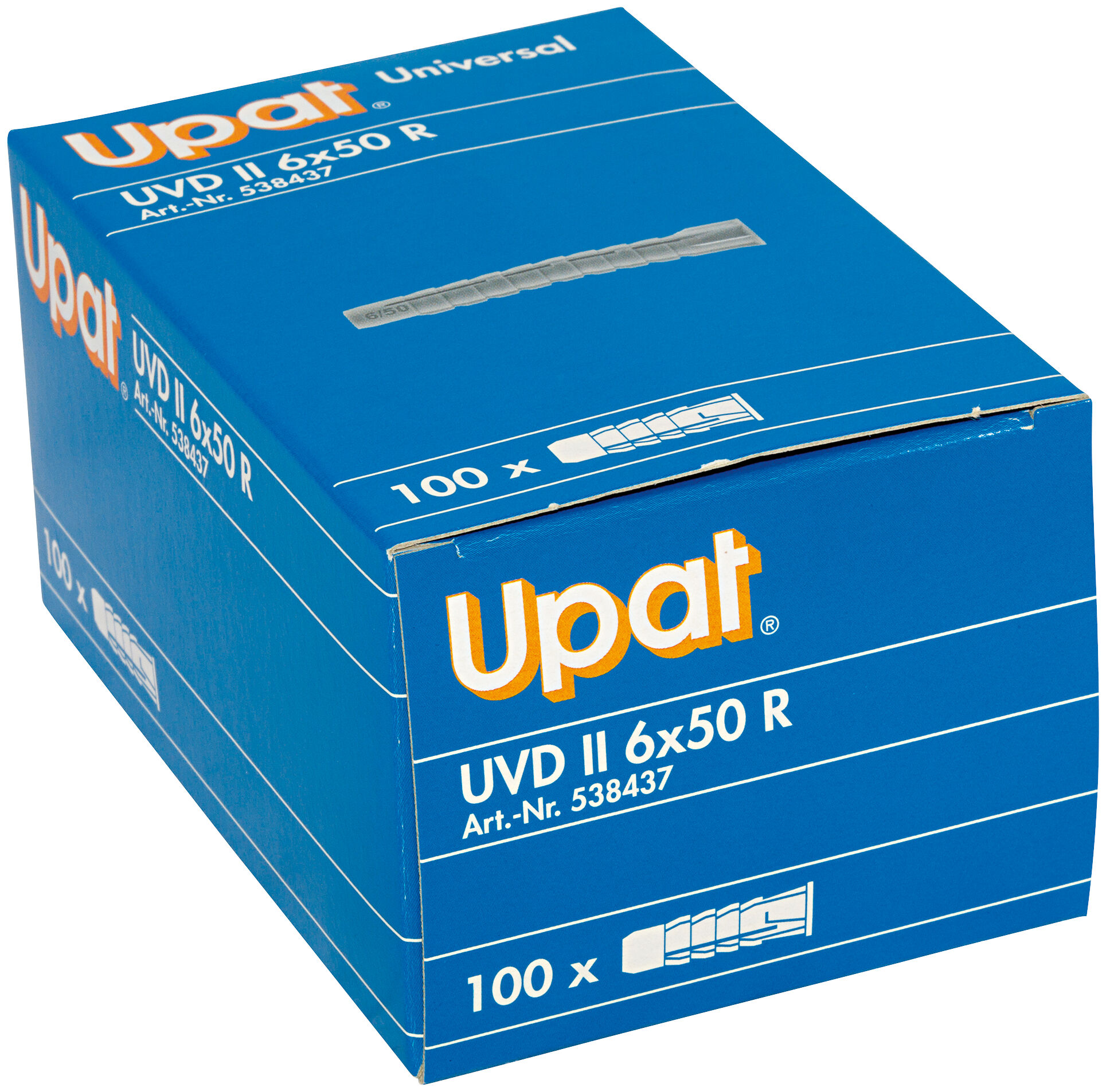 Packaging: "UVD II 6x50 R"