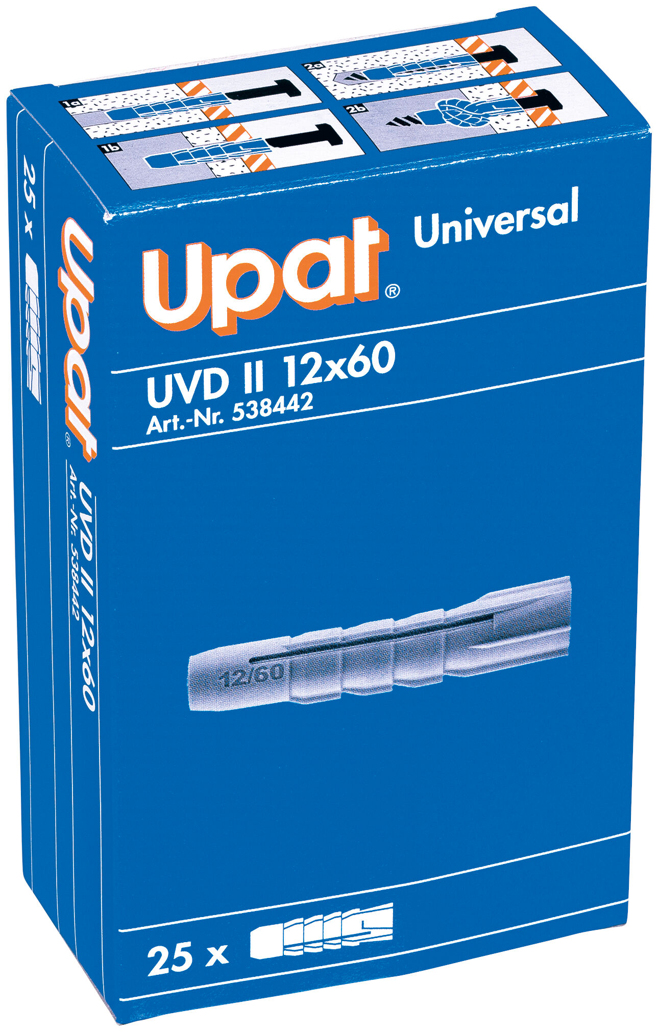Packaging: "UVD II 12x60"