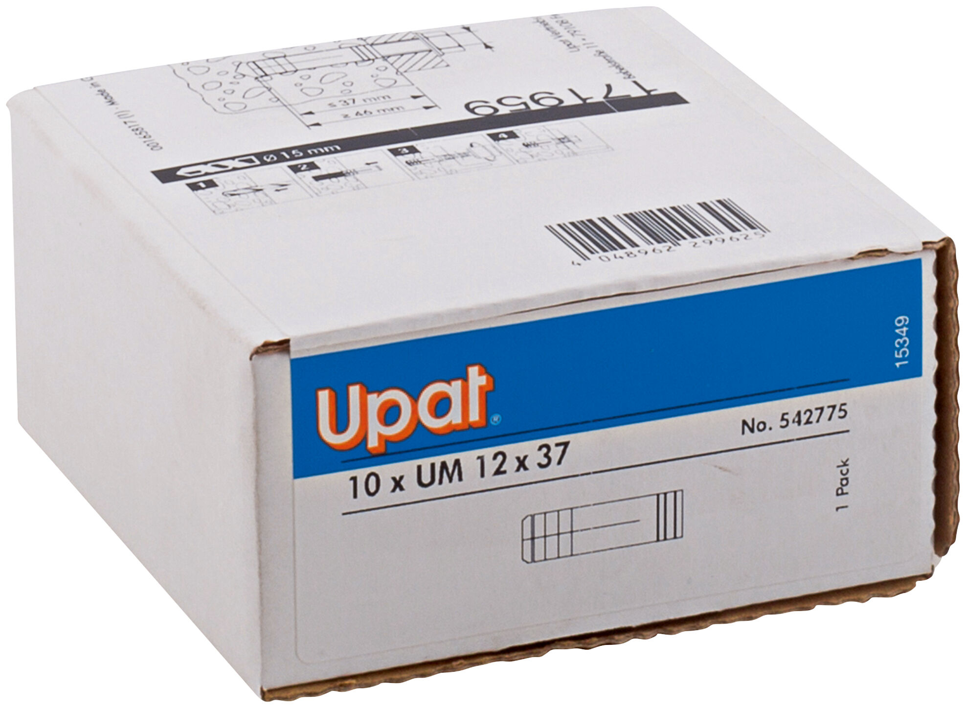 Packaging: "UM 12x37"