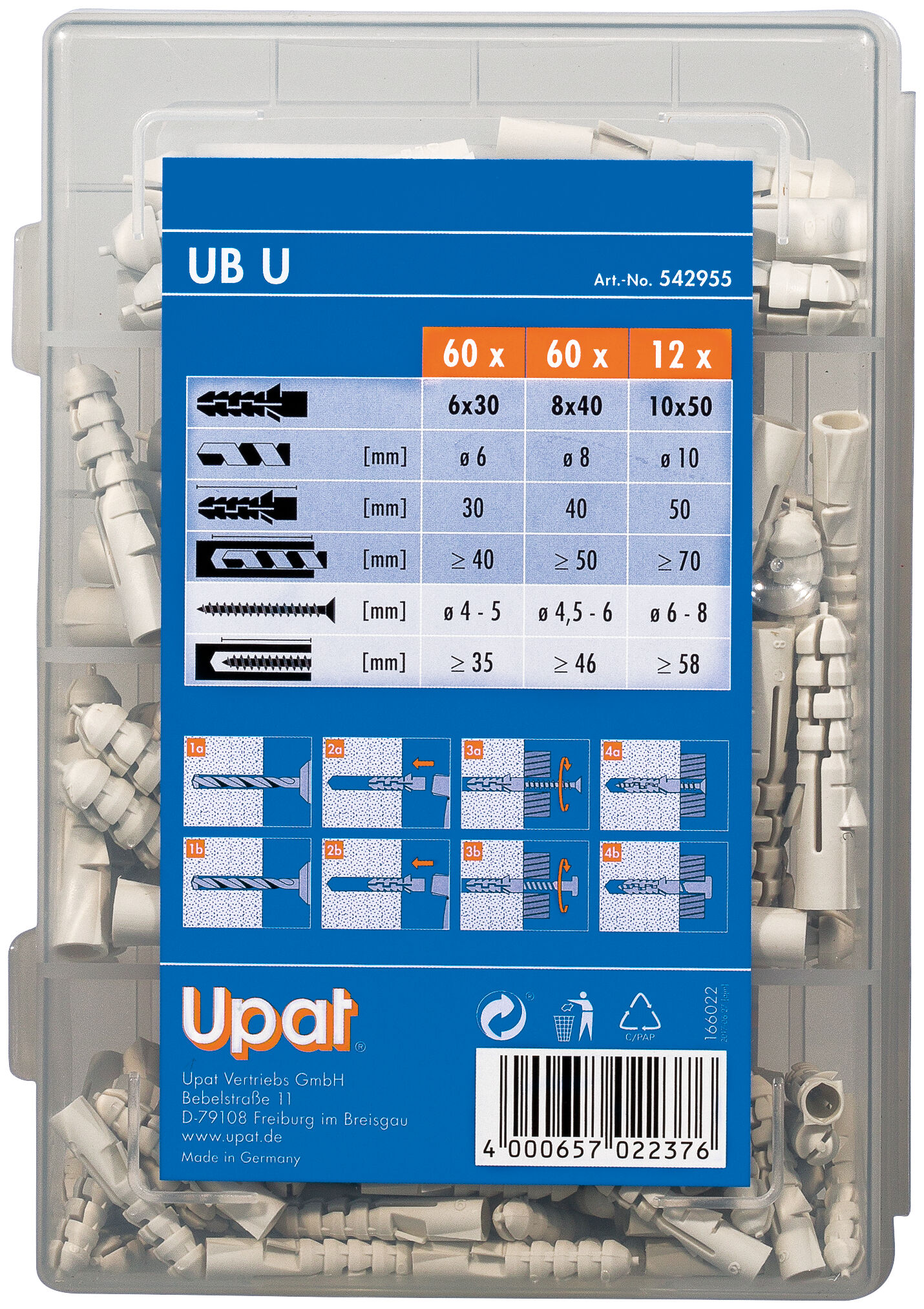 Packaging: "UB U Box"