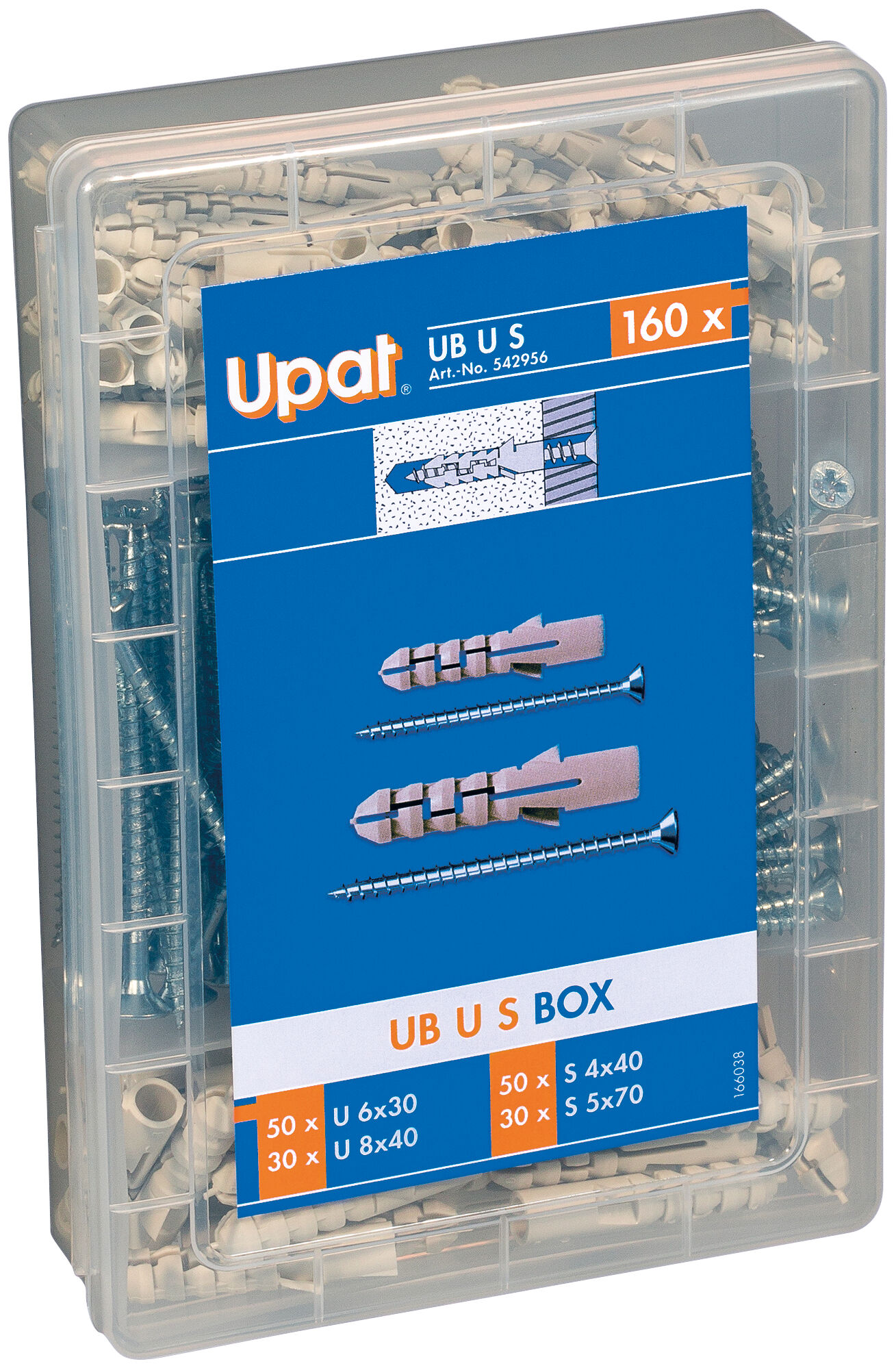Packaging: "UB US S Box"