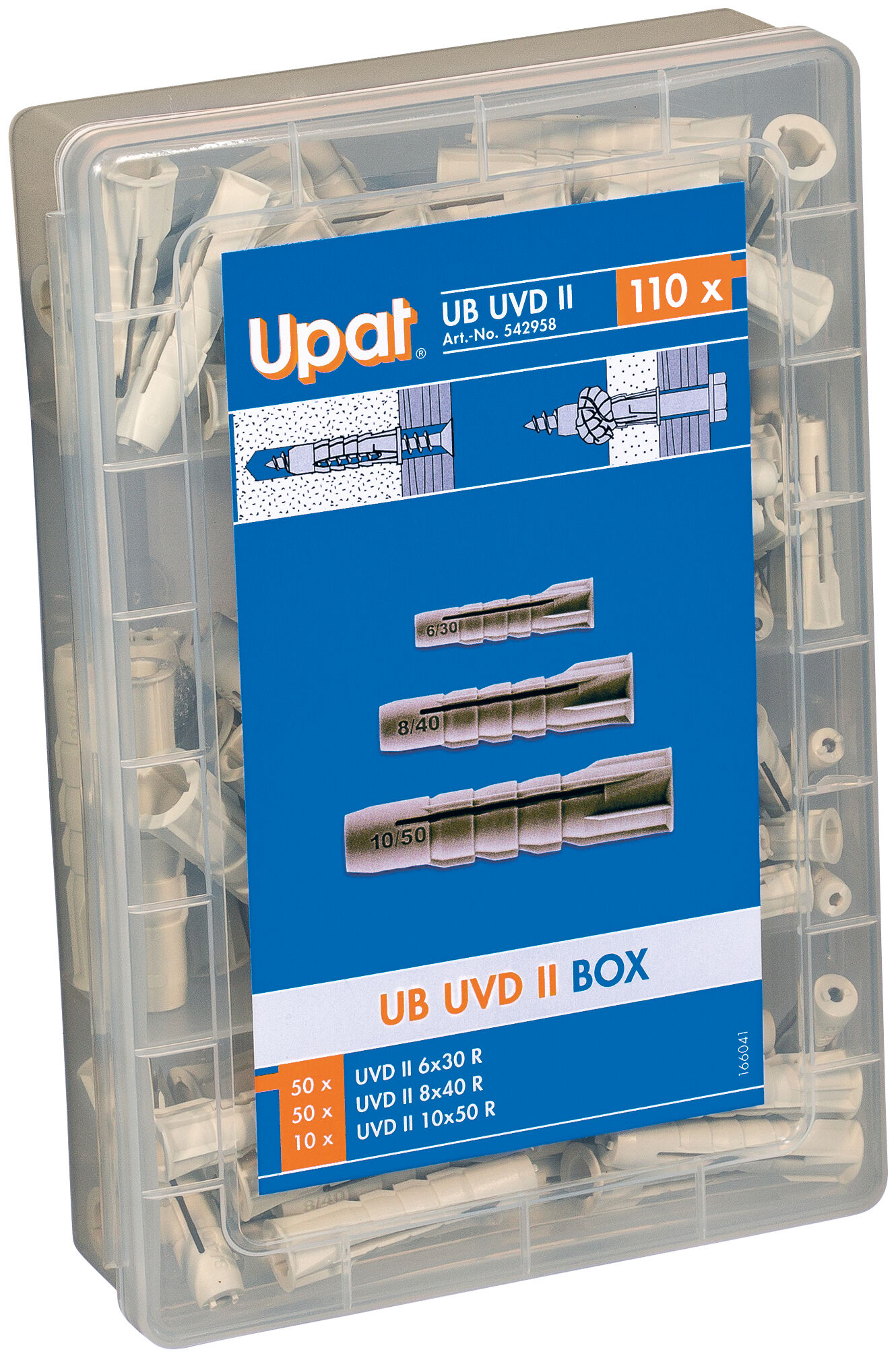 Packaging: "UB UVD II Box"