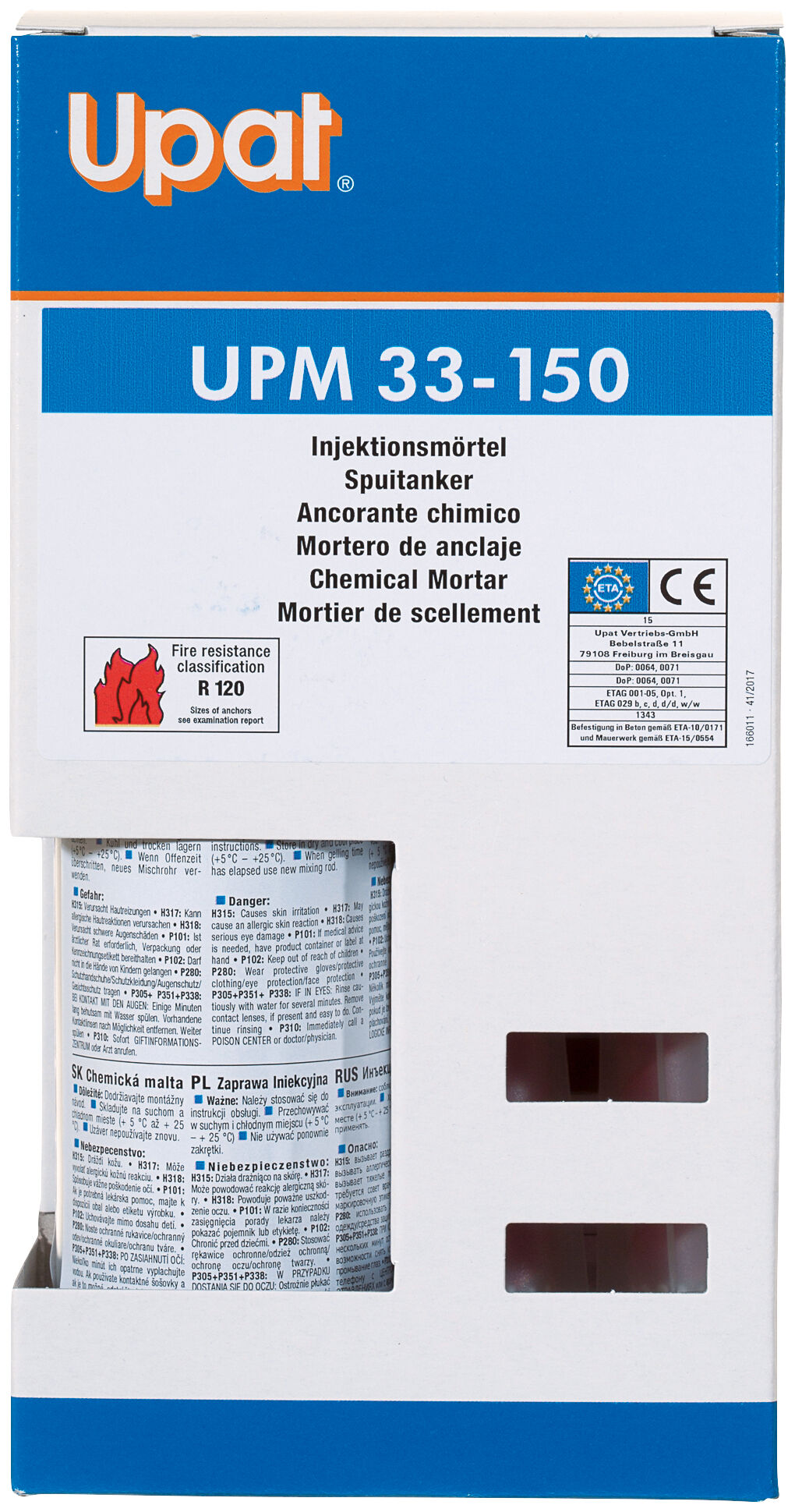 Packaging: "UPM 33-150 CX"