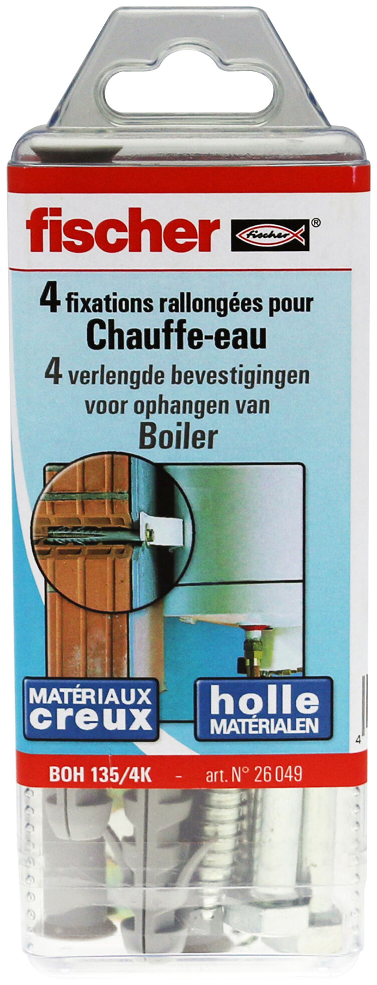 Product Picture: "Kit de fixation pour chauffe-eau BOH 135"
