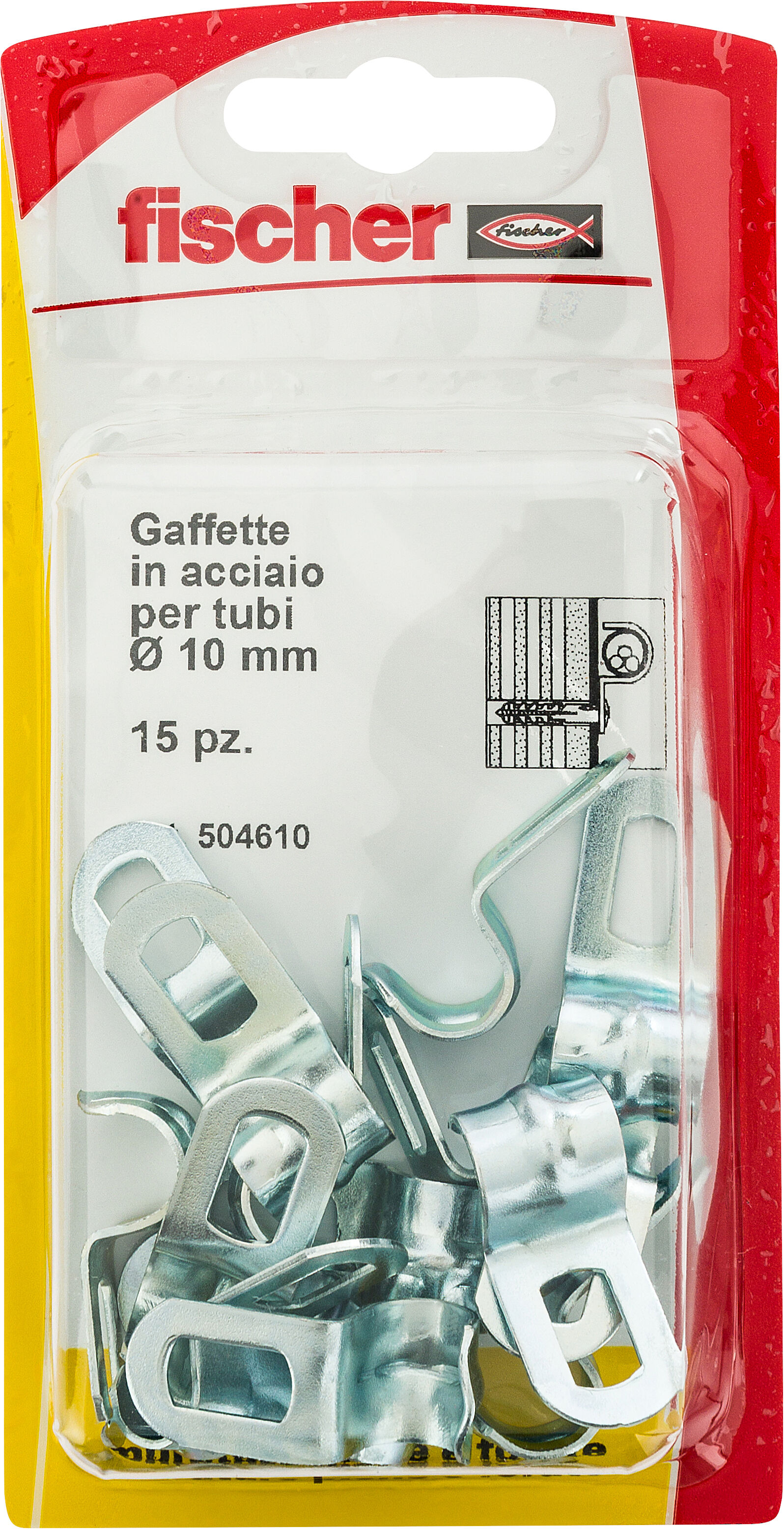 Confezione: "GAFFETTA mm 10 K"